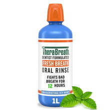 TheraBreath Icy Mint Mouthwash, 1L, 2 pk.