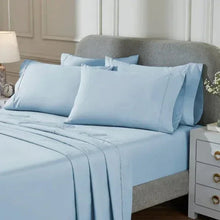 TheraLuxe by Therapedic 300 Thread Count 6-piece Peached Percale Sheet Set