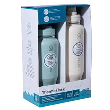 ThermoFlask 32 oz and 40 oz Cup Holder Friendly Bottle Combo, 2-pack