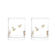 Thyme & Table 12 fl oz Easter Goose Charm Drinking Glasses, Set of 2