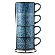 Thyme-Table-4-Pack-Stacking-Mugs-Blue-Flowers-and-Blue-Shapes-11-1-fl-oz-Stoneware_ab97bd5d-d913-425a-a817-b889e0fb05f7.b7e5fd832b3b36718dd4f411ce84f841 - USA Mega Market