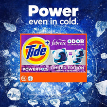 TidePowerPODSwithFebrezeLaundryDetergentPacs_Spring_Renewal_72ct. - USA Mega Market