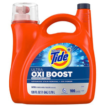 TideUltraOxiBoostLiquidLaundryDetergent_100loads_128fl.oz. - USA Mega Market