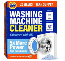 Tide Washing Machine Cleaner 52 Week Supply with Oxi for Front and Top Loader Wa