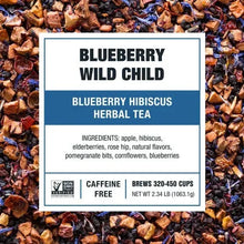 TiestaTeaBlueberryWildChildHerbalLooseLeafTeaBundle_Two1lb.Bags_5.5ozTin2 - USA Mega Market