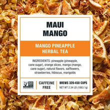 TiestaTeaMauiMangoHerbalLooseLeafTeaBundle_Two1lb.Bags_5.5ozTin1 - USA Mega Market