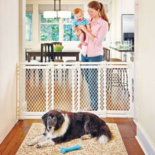 Toddleroo by North States 22"-62" Extra-Wide Baby Safety Gate, Ivory