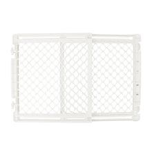 Toddleroo by North States Stairway Secure Baby Safety Gate, 27"-41", Soft White