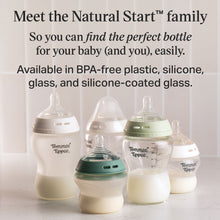 Tommee Tippee Baby Bottles, Natural Start Anti-Colic Baby Bottle with Medium Flow Breast-Like Nipple, 11oz, 3m+, Self-Sterilizing, Baby Feeding Essentials