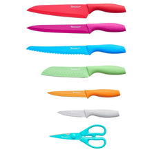 TomodachiJewels13-PieceKnifeSetwith6MatchingBladeGuardsandKitchenShears4 - USA Mega Market