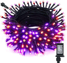 ToodourOrange-PurpleHalloweenLights-82ft200LEDPlugin-_1 - USA Mega Market