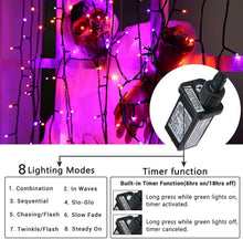 ToodourOrange-PurpleHalloweenLights-82ft200LEDPlugin4-_4 - USA Mega Market