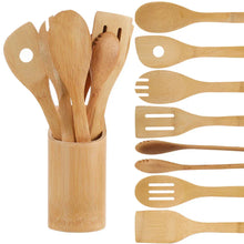 Topekada-8Pcs-Wood-Kitchen-Utensil-Set-with-Holder-Wooden-Spoons-for-Cooking-Spatulas-for-Nonstick-Cookware-Easy-to-Clean-Great-Gift_e57baf6d-d424-4b22-8184-a79d29a5c390.83a9d70d10454 - USA Mega Market