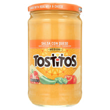 Tostitos Brand Dips & Salsas Medium Salsa Con Queso, 23 Ounce Jar