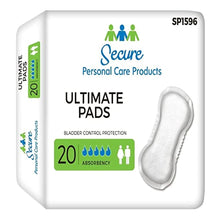 TotalDry Female Incontinent Pad Contoured 16.5" L SP1596, Ultimate, 20 Ct