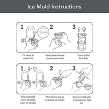 Tovolo 4-Piece Silicone Holiday Bow Ice Molds
