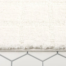 Town & Country Everyday Ultra Plush Solid Tufted Windowpane Bath Mat 20"x32"