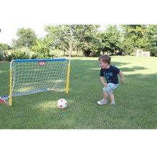 Little Tikes Easy Score Toy Soccer Set with Ball, Goal, and Pump- Toy Sports Play Set for Toddlers Kids Girls Boys Ages 3 4 5+ Year Old