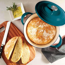Tramontina-Enameled-Cast-Iron-7-Quart-Covered-Round-Dutch-Oven-PEACOCK-2-_2 - USA Mega Market