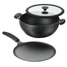 Tramontina3-pieceCastIron7-quartDeepKadai_FlatTawaCookwareSet2 - Brands For Less USA