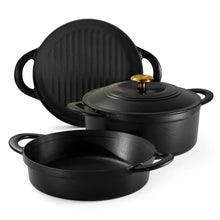 Tramontina4-PieceStackableEnamelCastIronCookwareSet_ChooseColor_1 - USA Mega Market