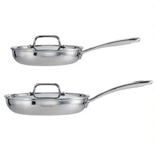 Tramontina4-pieceStainlessSteelFryPanSetwithCeramicNonstickInteriorandLids2 - USA Mega Market