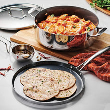 Tramontina6.5QtCoveredCasserole_12-inchDosaTawa_TadkaSet - USA Mega Market