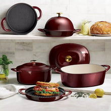 Tramontina 7-Quart Enameled Cast Iron Dutch Oven, Choose Color