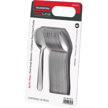 TramontinaProLineWindsorOvalSoupSpoon_StainlessSteel_36-count - USA Mega Market