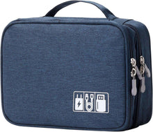 TravelDigitalElectronicsAccessoriesCase-Waterproof-Double-Layer-CableOrganizerBagforUSBDrives-Ch_3617_1 - USA Mega Market