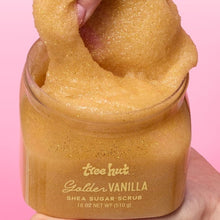Tree Hut Golden Vanilla Shea Sugar Body Scrub, 18 oz (3 pack )