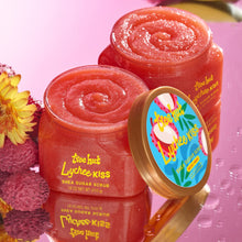 Tree Hut Lychee Kiss Shea Butter Sugar Body Scrub, 18 oz (3 PACK )