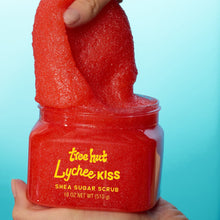 Tree Hut Lychee Kiss Shea Butter Sugar Body Scrub, 18 oz (3 PACK )