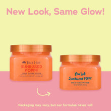 (3 PACK ) Tree Hut Sunkissed Poppy Shea Butter Sugar Body Scrub, 18 oz