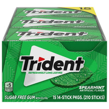 TridentSpearmintSugarFreeGum_14pcs._15pk. - USA Mega Market