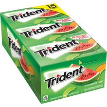 Trident Sugar Free Gum, Watermelon Twist, 14 Pieces, 15-count
