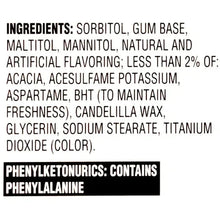 Trident White Sugar Free Gum, Wintergreen, 16 Pieces, 9-count
