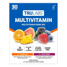 TruLabsMultivitaminDrinkMixPowderIslandSunandFrostBerry30ct-6-_1 - USA Mega Market