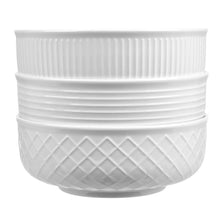 Trudeau Porcelain Serving Bowl Set, 3-piece