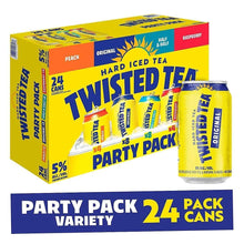 Twisted Tea Variety Party Pack, Hard Iced Tea, Cans, 24 pk./12 fl. oz.
