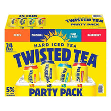 Twisted Tea Variety Party Pack, Hard Iced Tea, Cans, 24 pk./12 fl. oz.