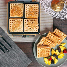 UncannyBrandsDisneyBeautyandtheBeastWaffleMaker1-_2 - USA Mega Market