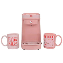 UncannyBrandsHelloKittySingleCupCoffeeMakerGiftSetwith2Mugs - USA Mega Market