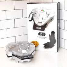 UncannyBrandsStarWarsDeluxeMillenniumFalconWaffleMaker1 - USA Mega Market