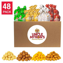 Uncle Myron's Holiday Popcorn Cones, Variety Pack, 48 Total Cones