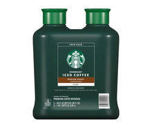 Starbucks Unsweetened Medium Roast Refrigerated Iced Coffee, 48 fl. oz., 2 pack