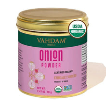 VAHDAM_OrganicOnionPowder_2.47oz_Gluten-Free_SingleOriginSpice_DirectfromSource - USA Mega Market