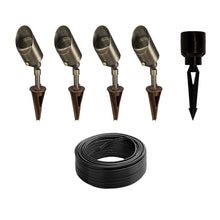 VOLTLowVoltageLEDOutdoorSpotlight4-packExpansionKit - USA Mega Market