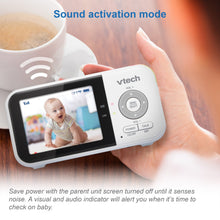 VTech 2.8 inch Digital Video Baby Monitor with Night Light, VM3254