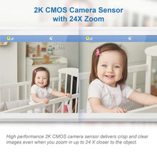 VTech 7" High Definition Remote Access 1080p Pan & Tilt Baby Video Monitor, RM7866HD, White